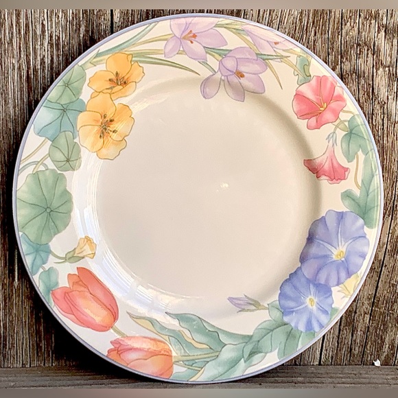 Vintage Discontinued MIKASA Optima SPRING LEGACY Salad Plate Replacement - Picture 5 of 11